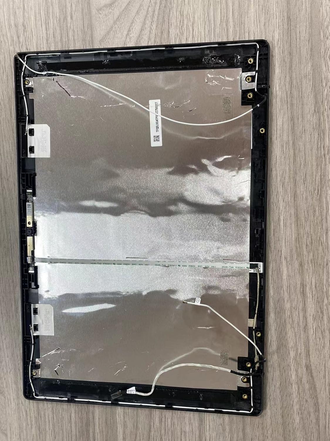 Replacement Laptop LCD Cover Back Rear Top Lid with Antenna for HP Chromebook 14 G7 CB 14 G7 CElN4500 M47199-001 Black