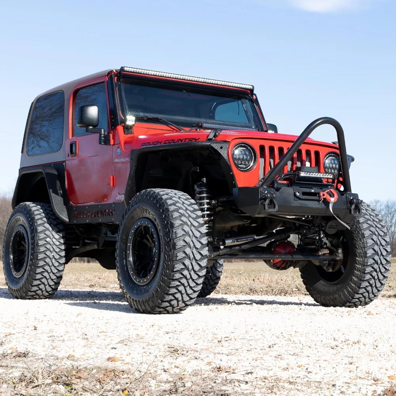 Rough Country 12" Spectrum Series LED Light Bar - 60W, 5400 Lumens, 5W Osram LEDs, Combo Spot & Flood Beam, Built for Rugged Off-Road Use