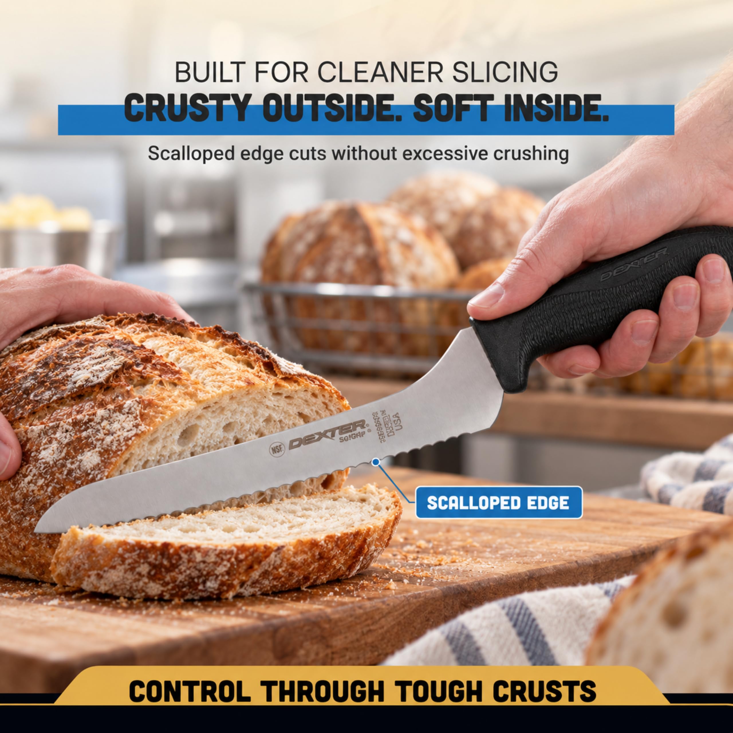 Dexter Russell Sandwich Knife - Professional Bread Slicer -4