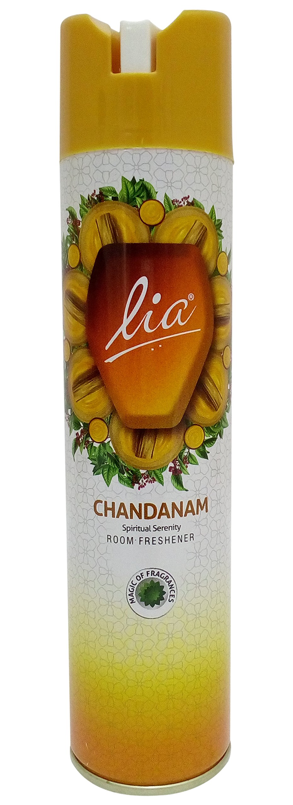 Lia Room Freshener Spray - Chandanam, 160 Grams Bottle