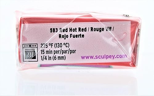 Miniatura 3 de Sculpey Iii arcilla polimérica 2oz-rojo rojo intenso