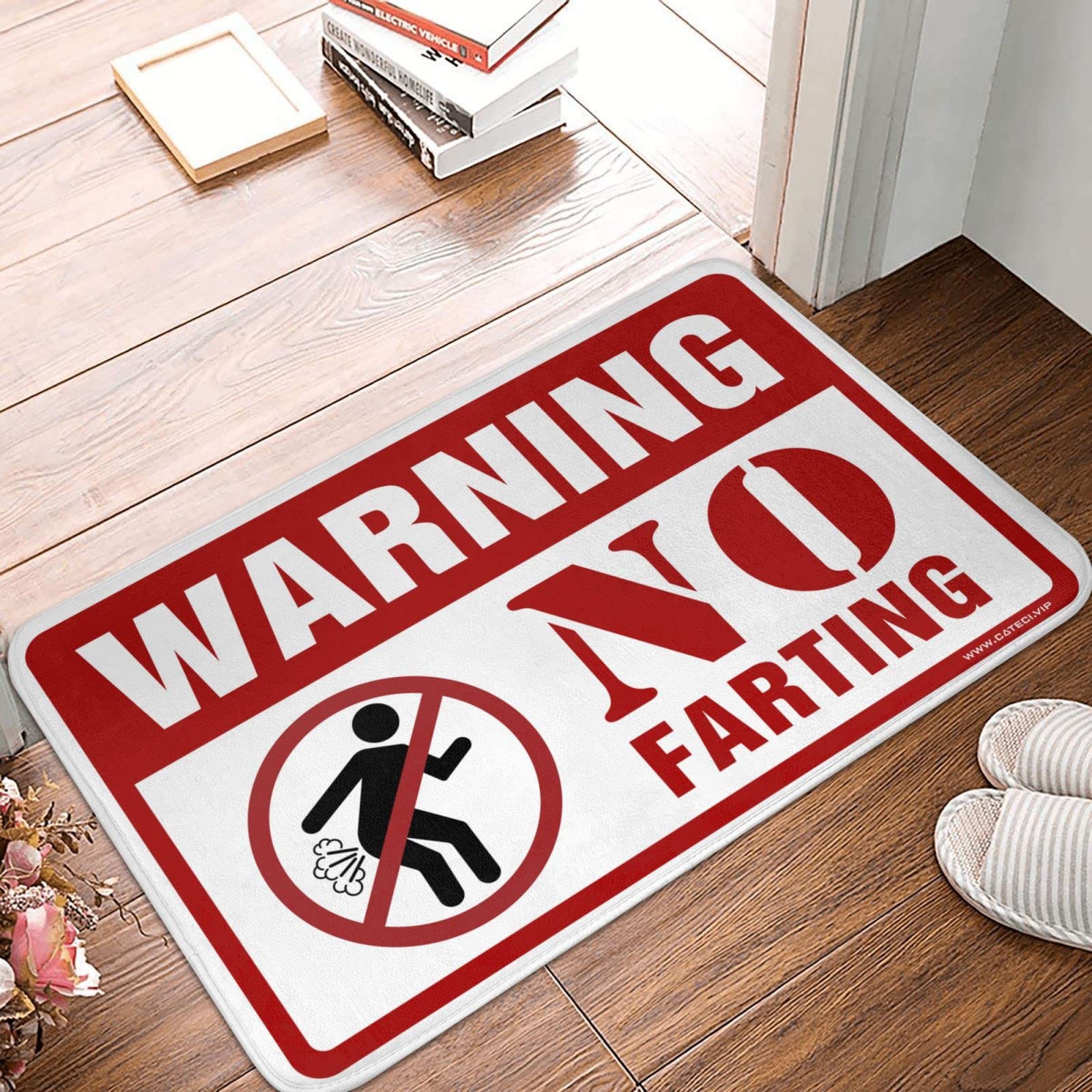 Tapis de paillasson déco camping-car 65x90 cm pour paillasson d'avertissement entrée