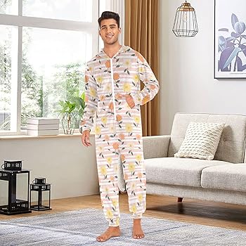 Amazon.com: UMIRIKO Flowers Stripe Onesie Pjs for Women One