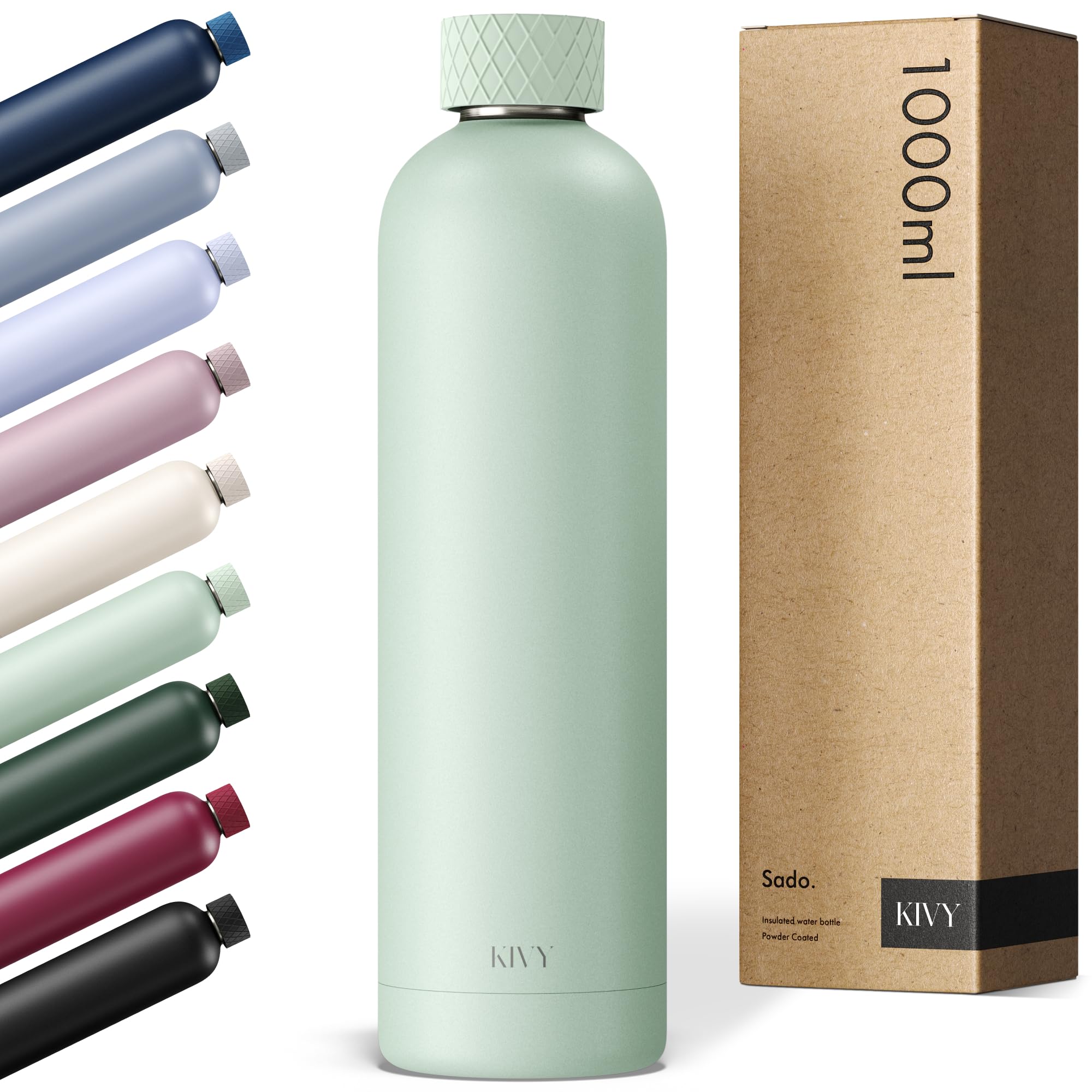 KIVY Edelstahl Trinkflasche