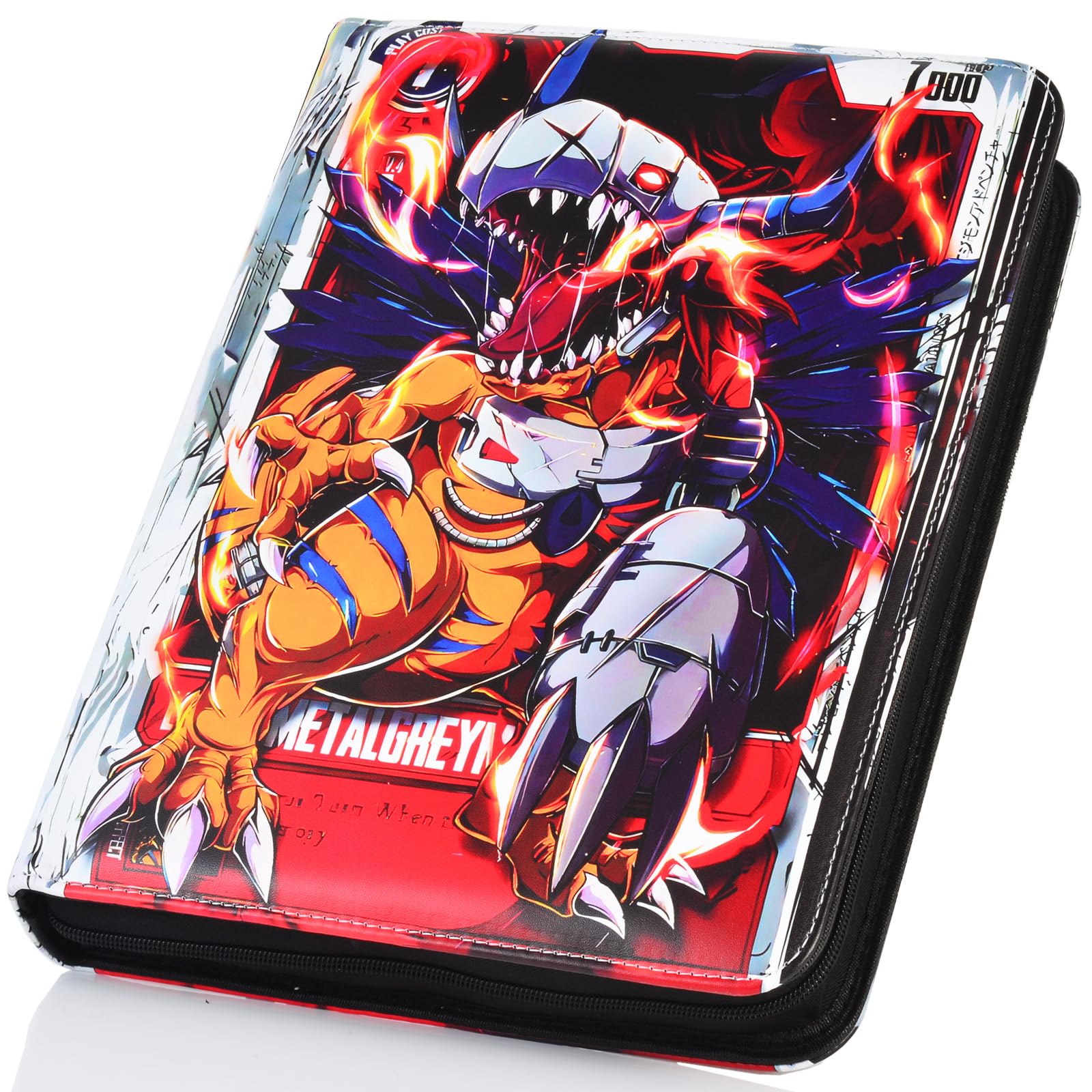 digimon card folder Amazon.com: KarlyPro Trading Card Binder Compatible with DGM TCG Cards,Trade  cards Album 9-Pockets Hold 990 Cards : Toys & Games
