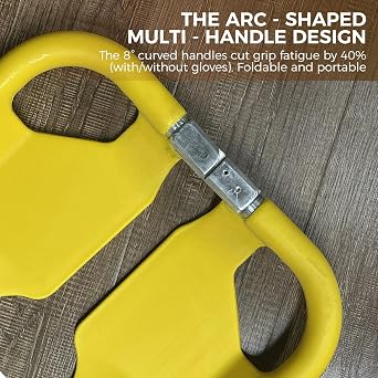 Portable Folding Stretcher, Medical Emergency Stretcher, Scoop Stretcher with Straps, Load Capacity 400lbs, for Patient Transfer, First Aid, Hospital, Ambulance, Rescue