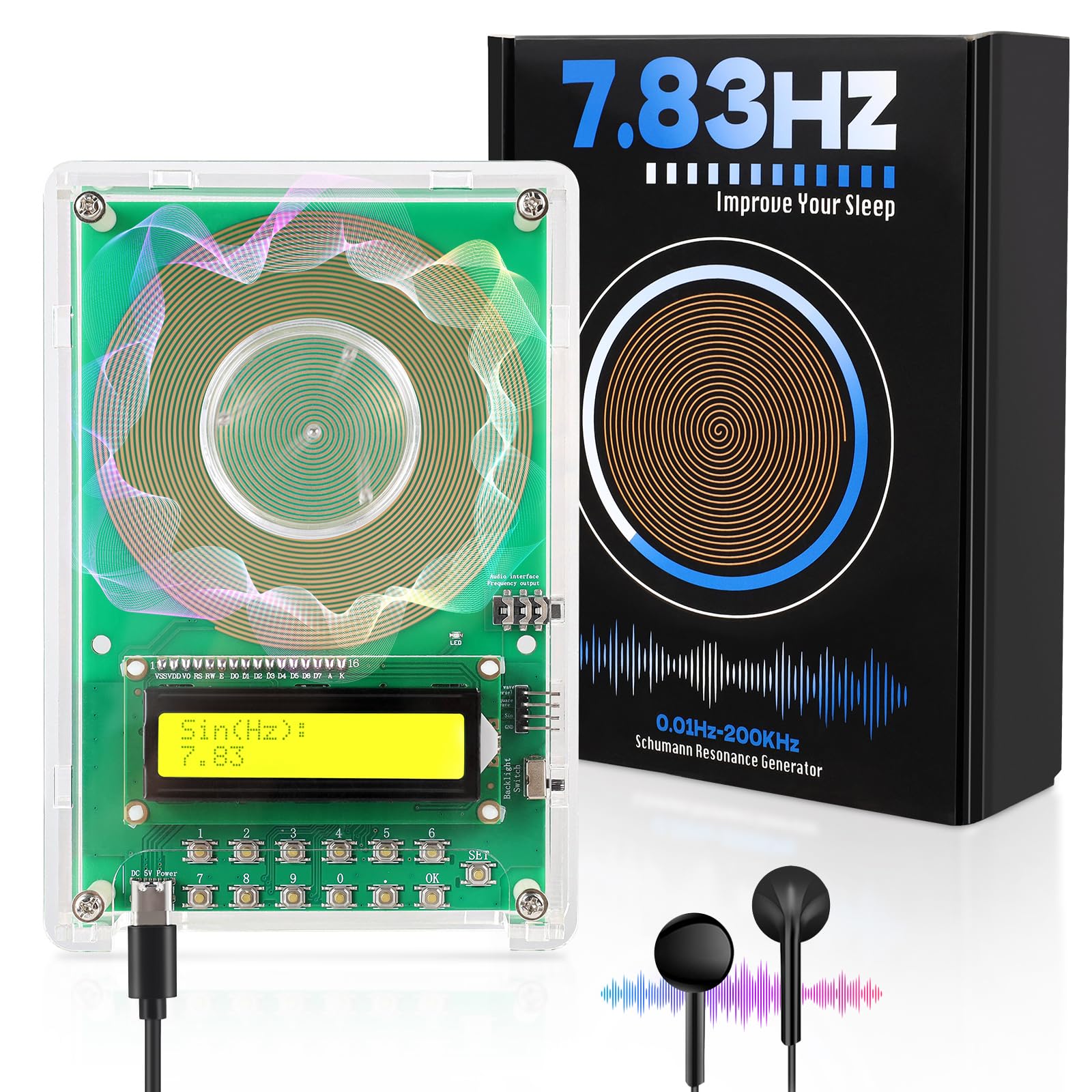 Amazon.com: Adjustable Frequency Generator for Healing (0.01Hz
