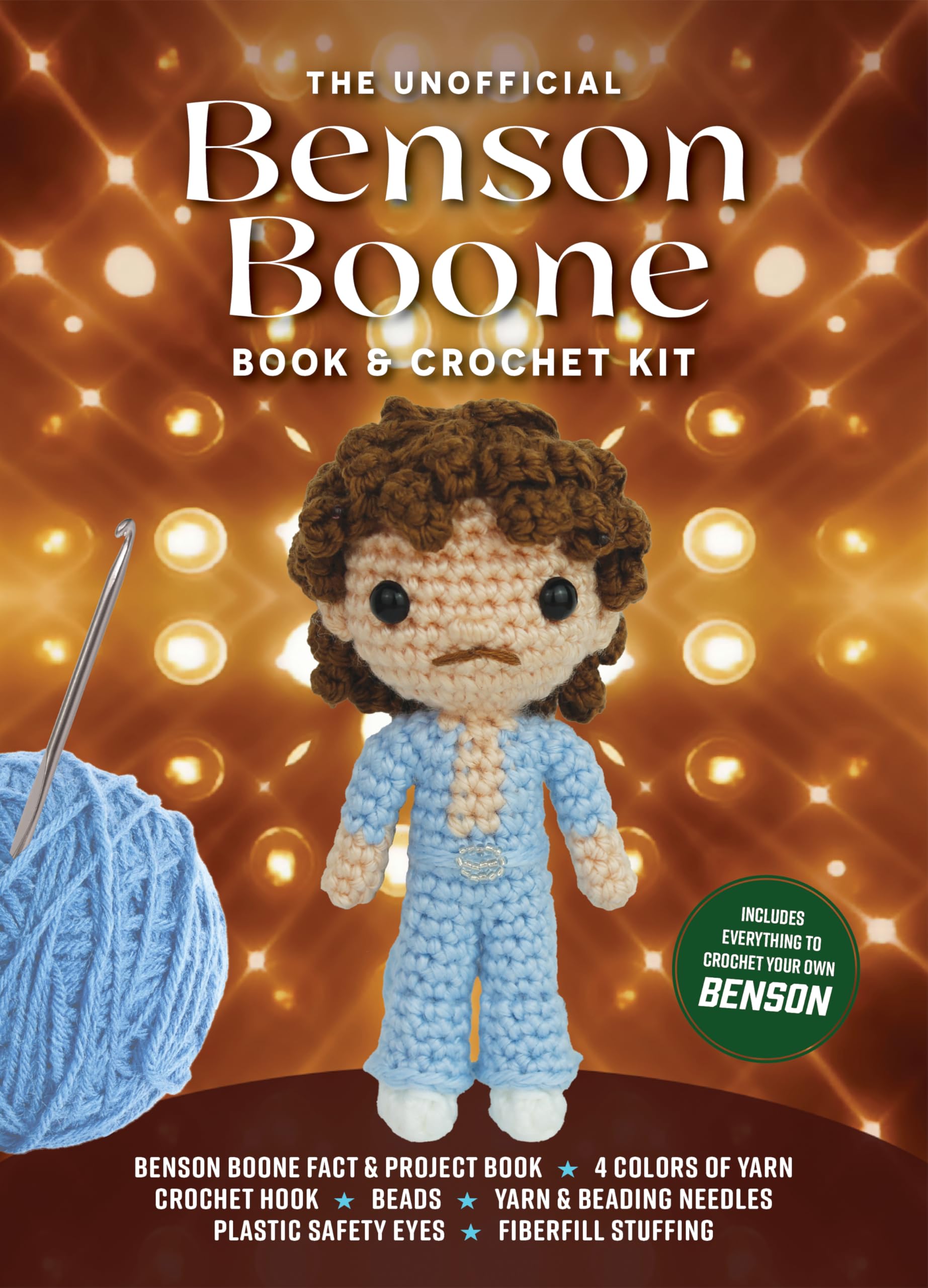 Unofficial Benson Boone Book and Crochet Kit by Kati Galusz (Kit)