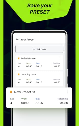 Workout Custom Interval Timer - Training Sequential Timer - Stopwatch Pro Version