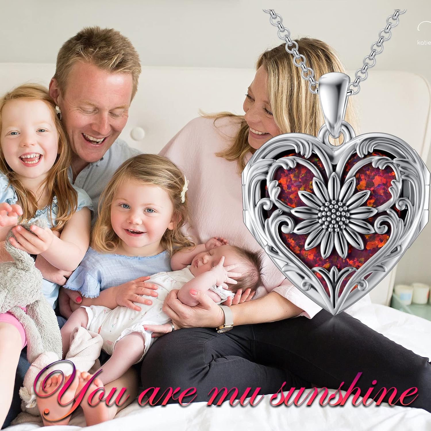 SOULMEET Personalized Silver Locket Necklace That Holds Pictures Photo Keep Someone Near to You, Memorial Custom Lockets Necklaces Letters Engraving for His Her - Image 6