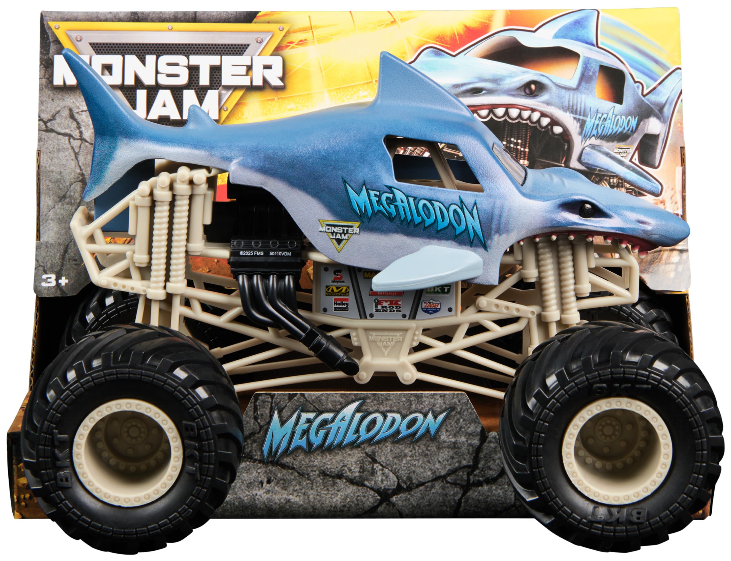 Monster Jam Megaladon 1:24 Monster Truck