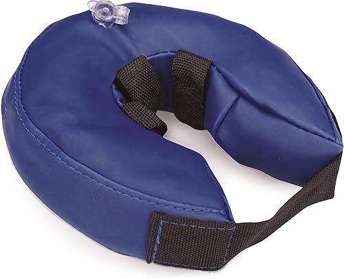 Miniatura 3 de Collares inflables para perros, collares aprobados por veterinarios diseñados para evitar que las mascotas se rayen y muerdan en lesiones, puntadas,