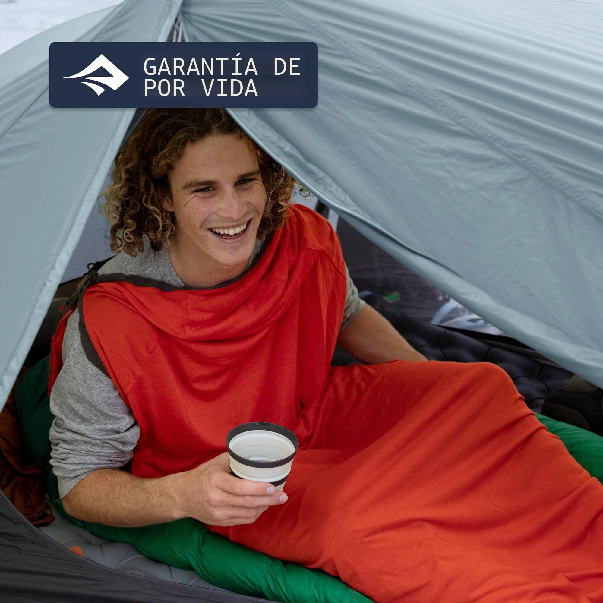 Sea to Summit - Kit de Cocina Plegable Ultraligero para 2 Personas (1 Cacerola, 2 Cuencos, 2 Tazas) de Silicona de Grado alimenticio, Aluminio anodizado Duro
