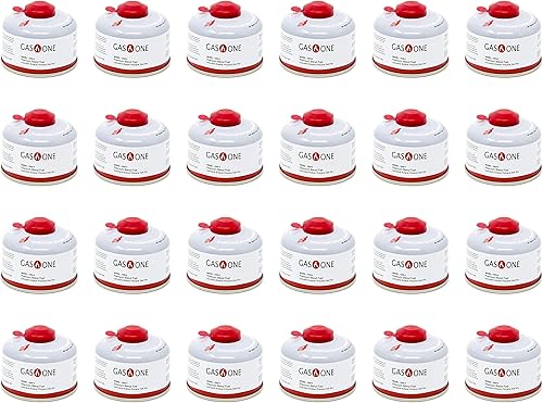 GasOne Recipiente de combustible de isobutano para campamento, mezcla de primera calidad, 3.53 oz, 3.53 onzas, para estufa de campamento y