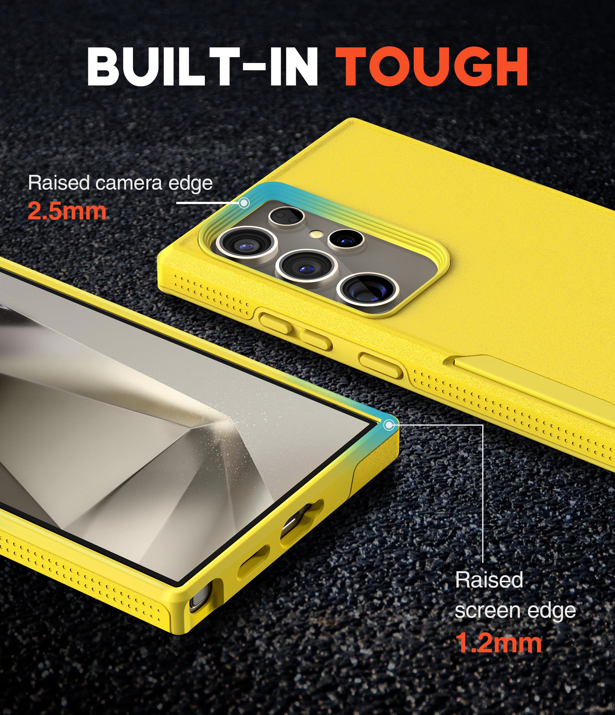 Amazon.com: NTG for Samsung Galaxy S24 Ultra Case, [2 Layer