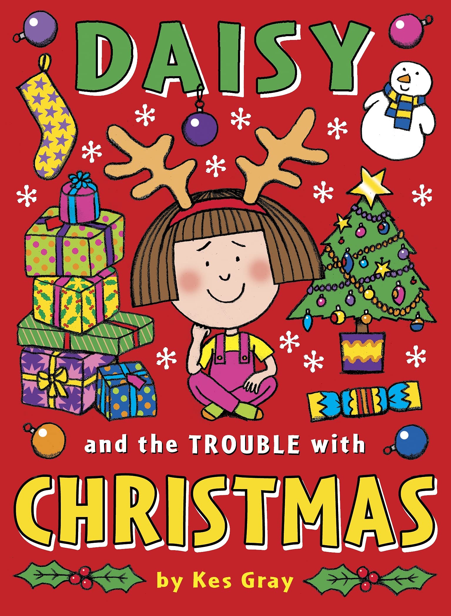 Daisy and the Trouble with Christmas (Daisy Fiction)-Kes Gray, Garry Parsons, N