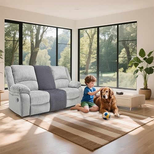Miniatura 75 de Fundas 100% impermeables para sofá reclinable seccional, fundas para sofá reclinable en forma de L, funda para sofá seccional de esquina en forma de
