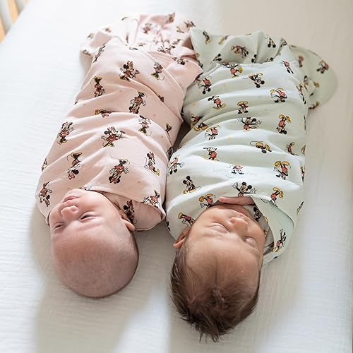 Miniatura 4 de HALO Disney Baby Saco de dormir 100% algodón, manta ajustable de 3 vías, TOG 1.5, Mickey Fun, S, 3-6 meses