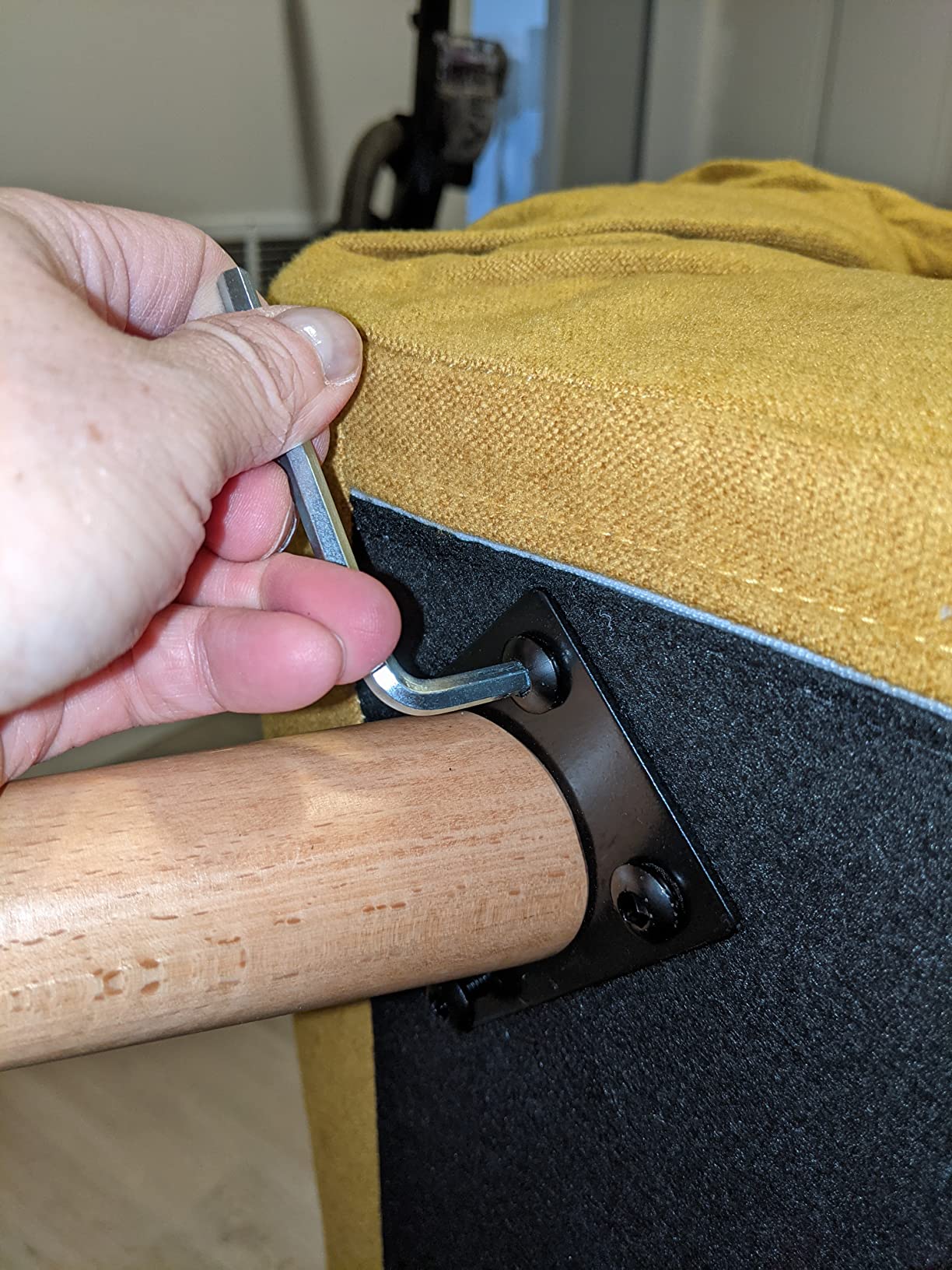 45/mo Finance GIA TriFold Convertible Polyester Sofa Bed Chair with