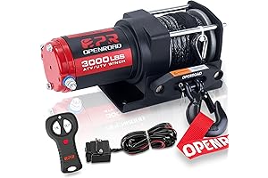OPENROAD 3000 lb ATV/UTV Winch with Wireless Remote