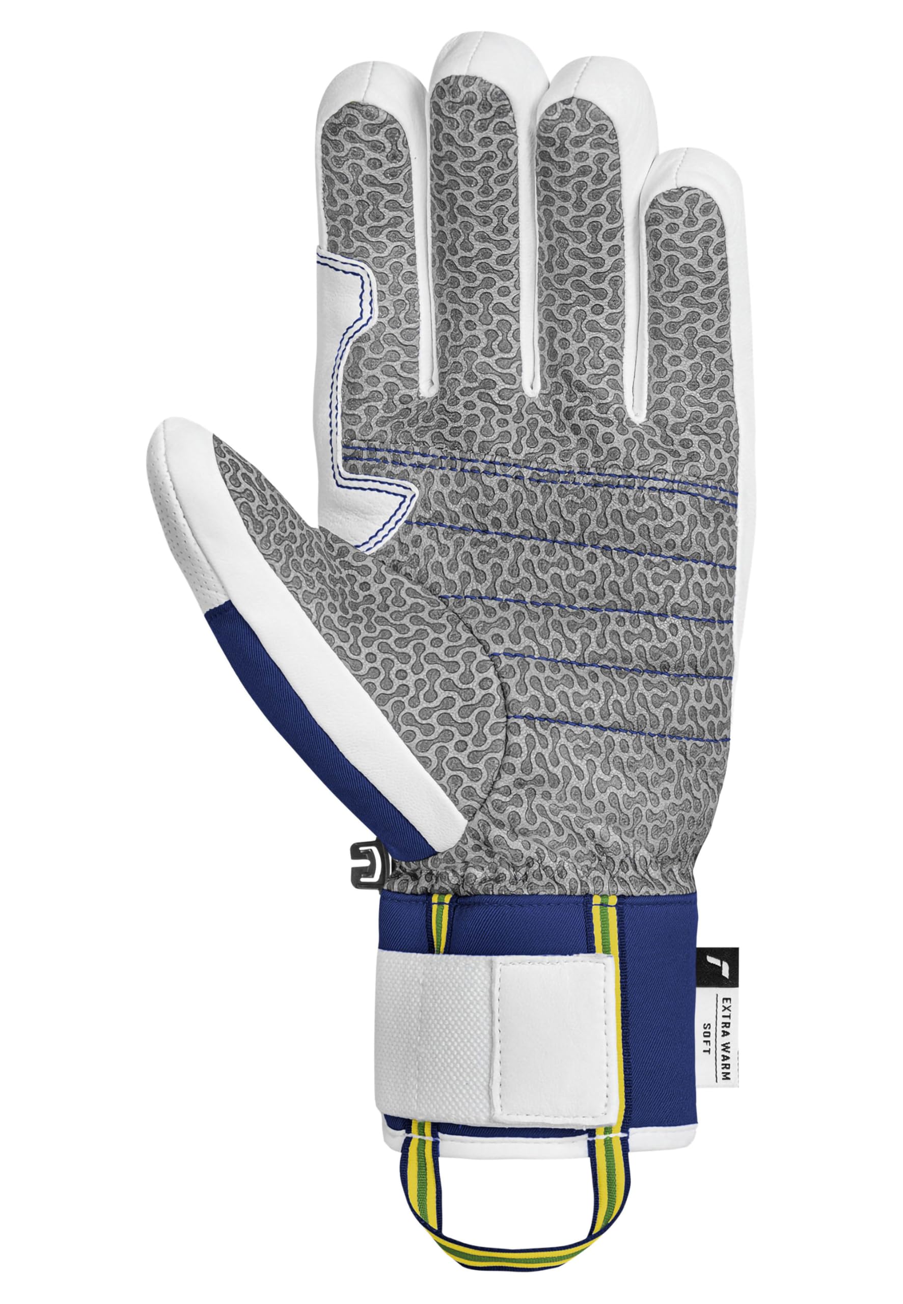 Reusch Lucas Braathen rękawiczki narciarskie unisex – wodoodporne i wiatroszczelne rękawiczki zimowe z kozą skórą, wyściełaniem kostek i palców, ciepłe, oddychające, wytrzymałe