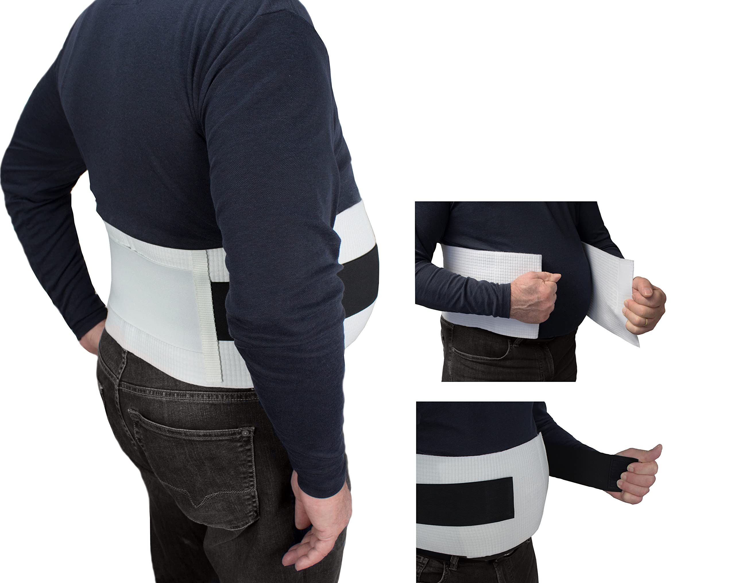 Stützbandage XXL »EXTRA STARK« mit Outlast®, Rückenmuskulatur stützen und schützen, Temperaturausgleichend, weit geschnitten
