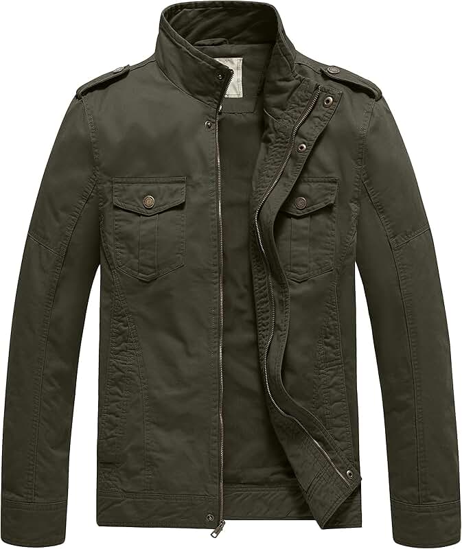 Men's Cotton Lightweight Jackets
