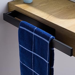 Amazon.es: toallero negro