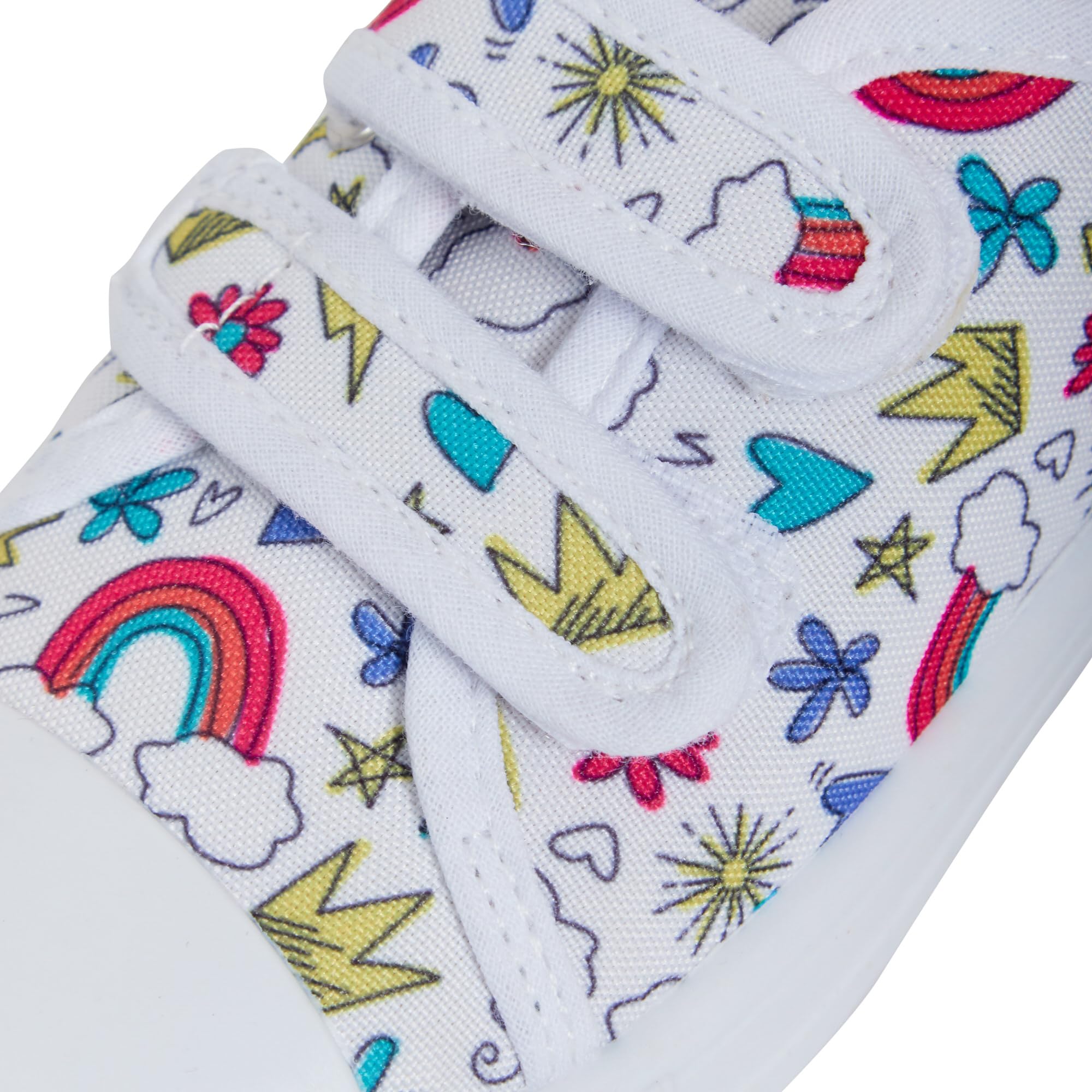 Scruffy Ted Enfants Toile Chaussures Garçons Baskets Filles Pompes Unisexe Facile Fixer Plimsolls Chaussures Décontractées