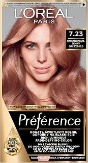 PREFERENCE FARBA DO WŁOSÓW 7.23 DARK ROSE GOLD