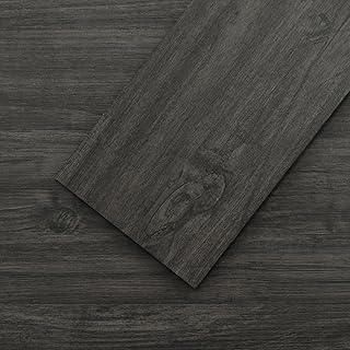 Mysflosy Self-Adhesive Vinyl Plank Flooring, 2 mm Thick 36 Pack - 6 x 36...
