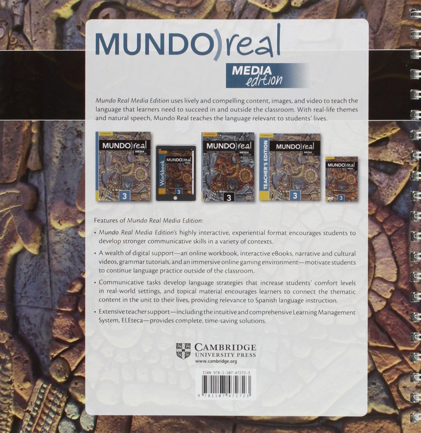 Mundo Real Media Edition Level 3 Teacher's Edition plus ELEteca Access and Digital Master Guide (MURL Mundo Real) (Spanish Edition)