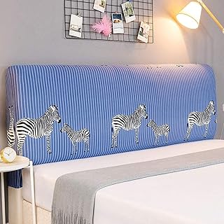 PEIRUK Wezgłowie narzuta king size ochraniacz elastyczny pyłoszczelny zagłówek pokrowiec na zagłówek pokrowiec na łóżko do wezgłowia dekoracyjne ochraniacze do zagłówka ochraniacz zagłówka łóżka, 110 cm 130 cm