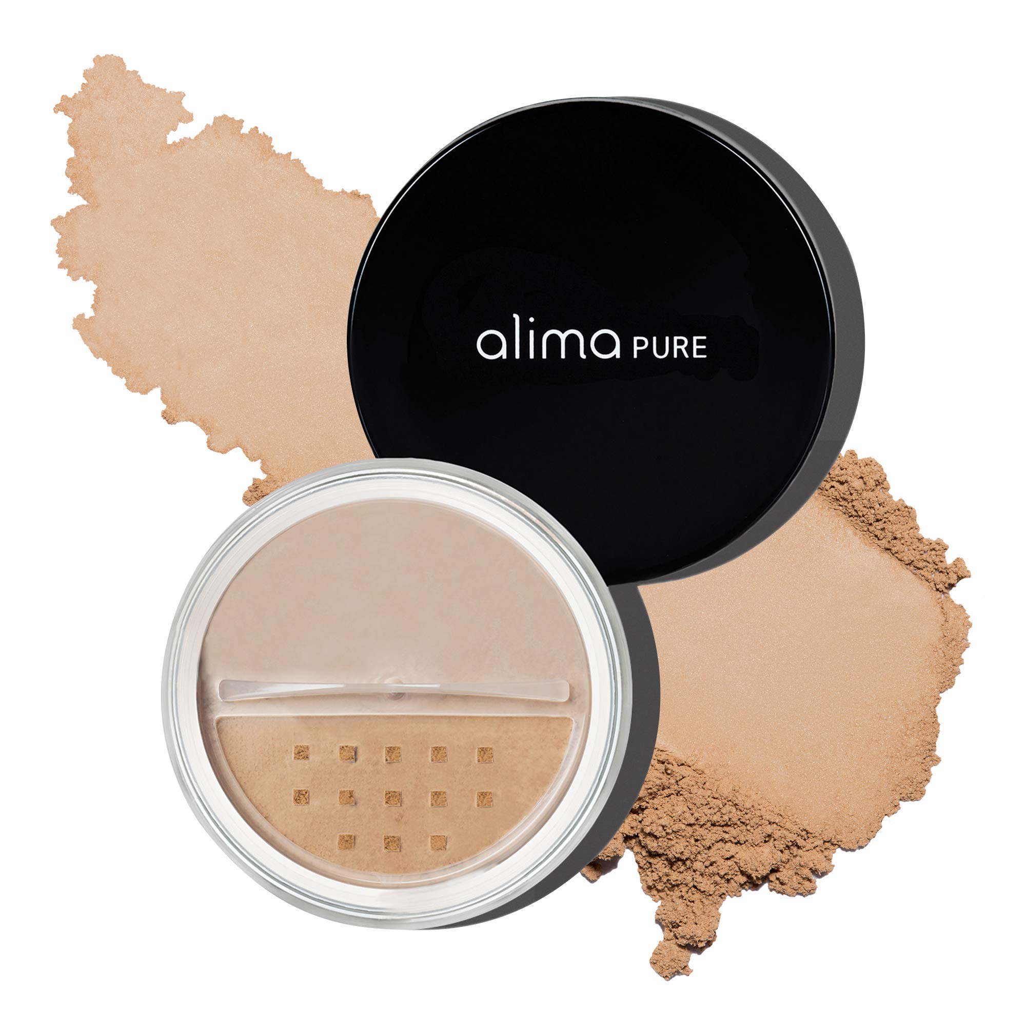 Alima Pure Matte Foundation Loose Mineral Powder Foundation Makeup, Loose Powder Makeup Oil Free Talc Free Powder, Natural Makeup Mineral Foundation