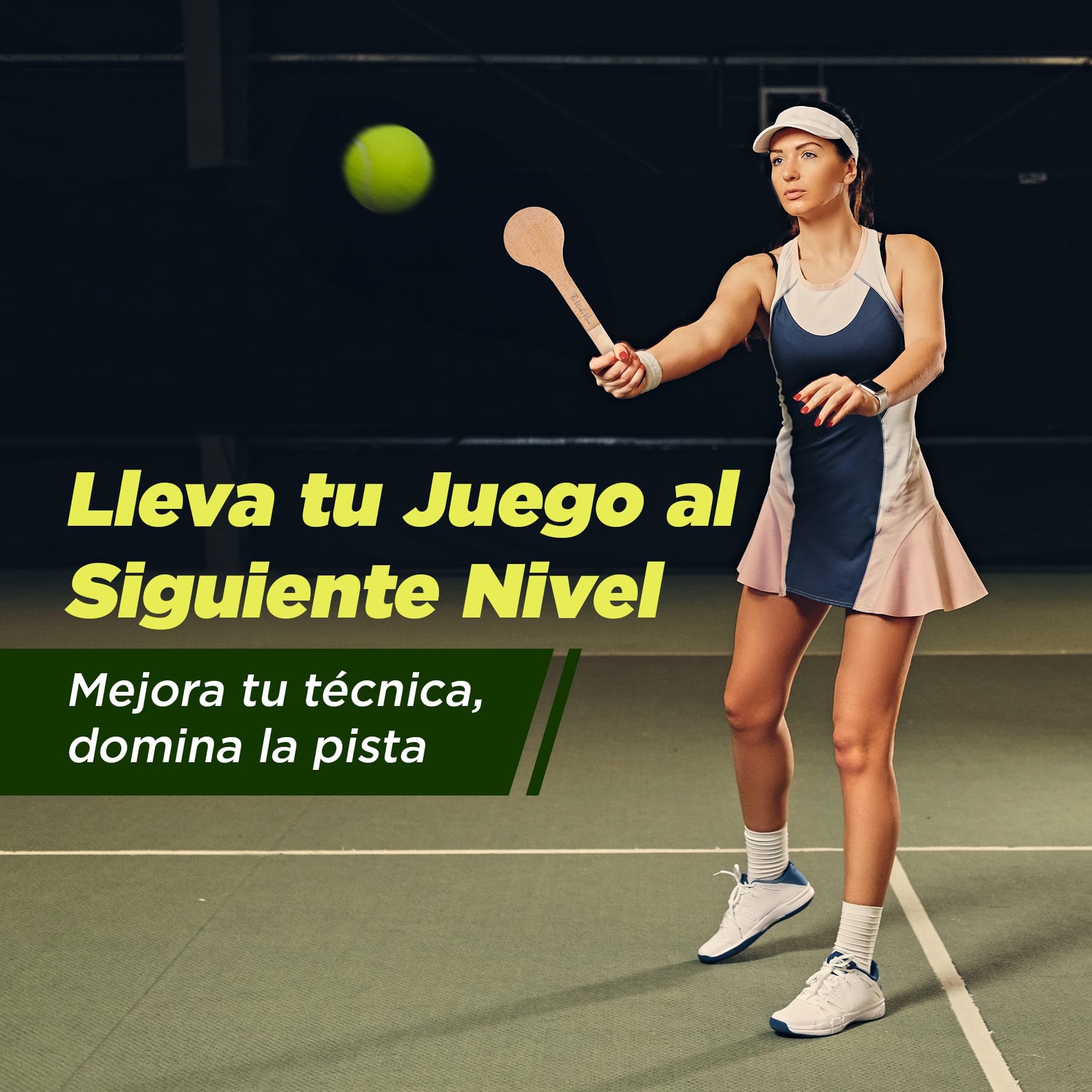 Puntero de Padel - Herramienta para el Perfeccionamiento del Entrenamiento con Raqueta de Madera