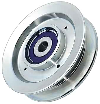 琴 Amazon.com: BIGBearing Solid Steel Billet Idler Pulley