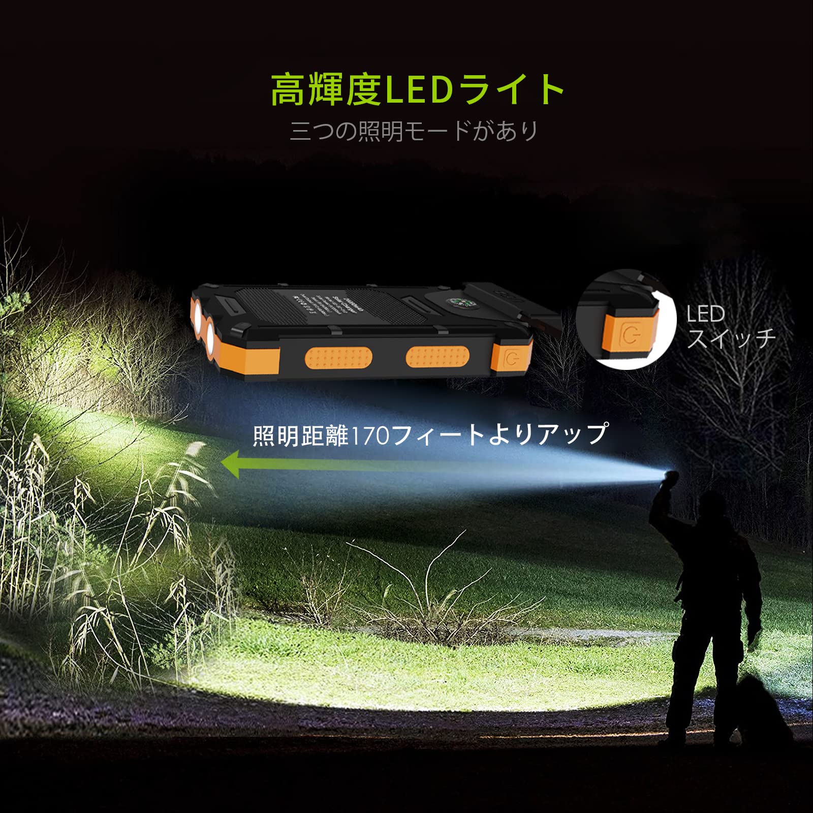 ★X-DRAGON ソーラーチャージャー 2USB出力 モバイルバッテリー3個 Amazon | ソーラーチャージャー X-DRAGON モバイルバッテリー 24000mAh