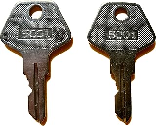 5001 Cash Drawer Key Fits M-S, Star, EchoPOS and other POS Registers