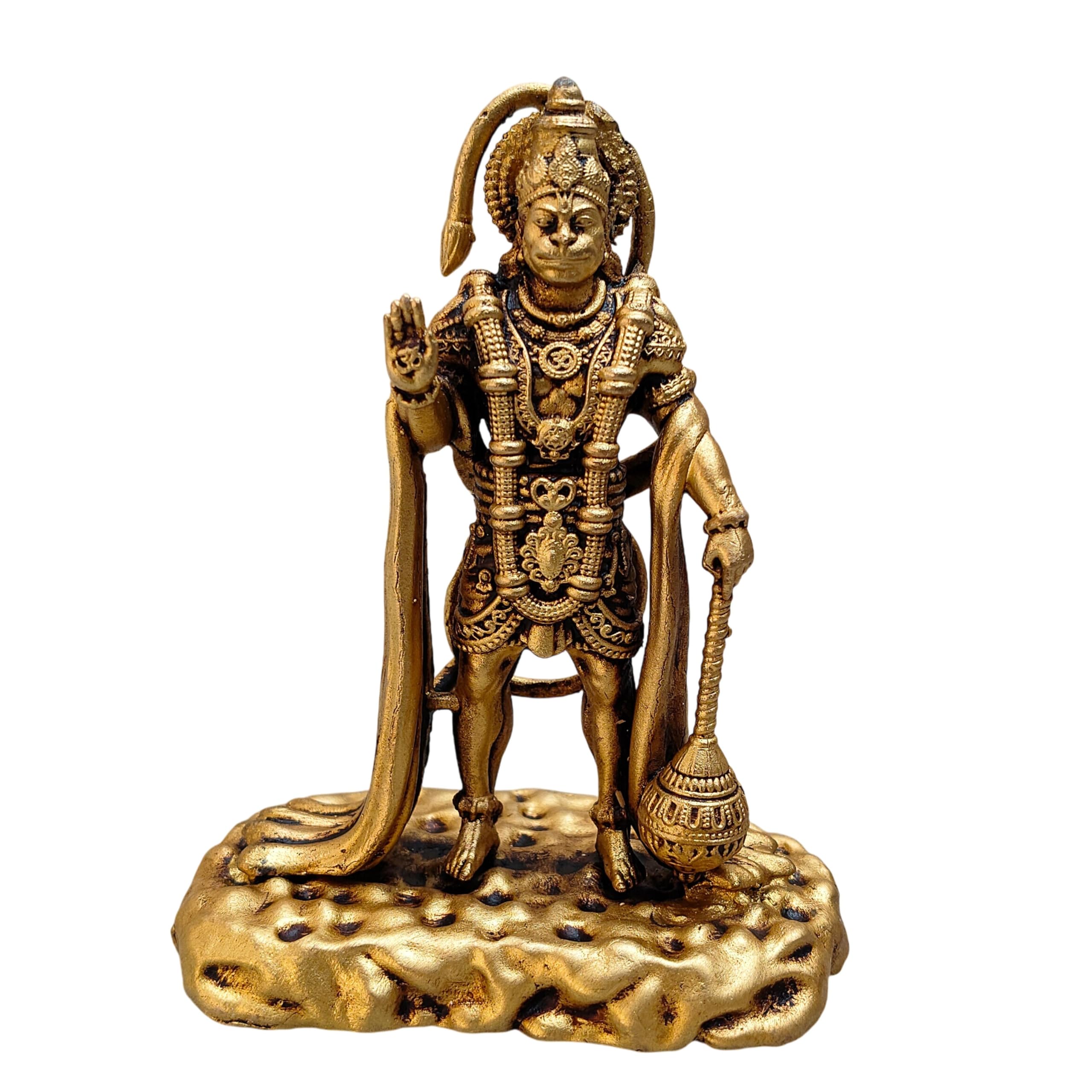 Cadeau spirituel Hanuman en laiton pour offrir de l'énergie positive à vos proches