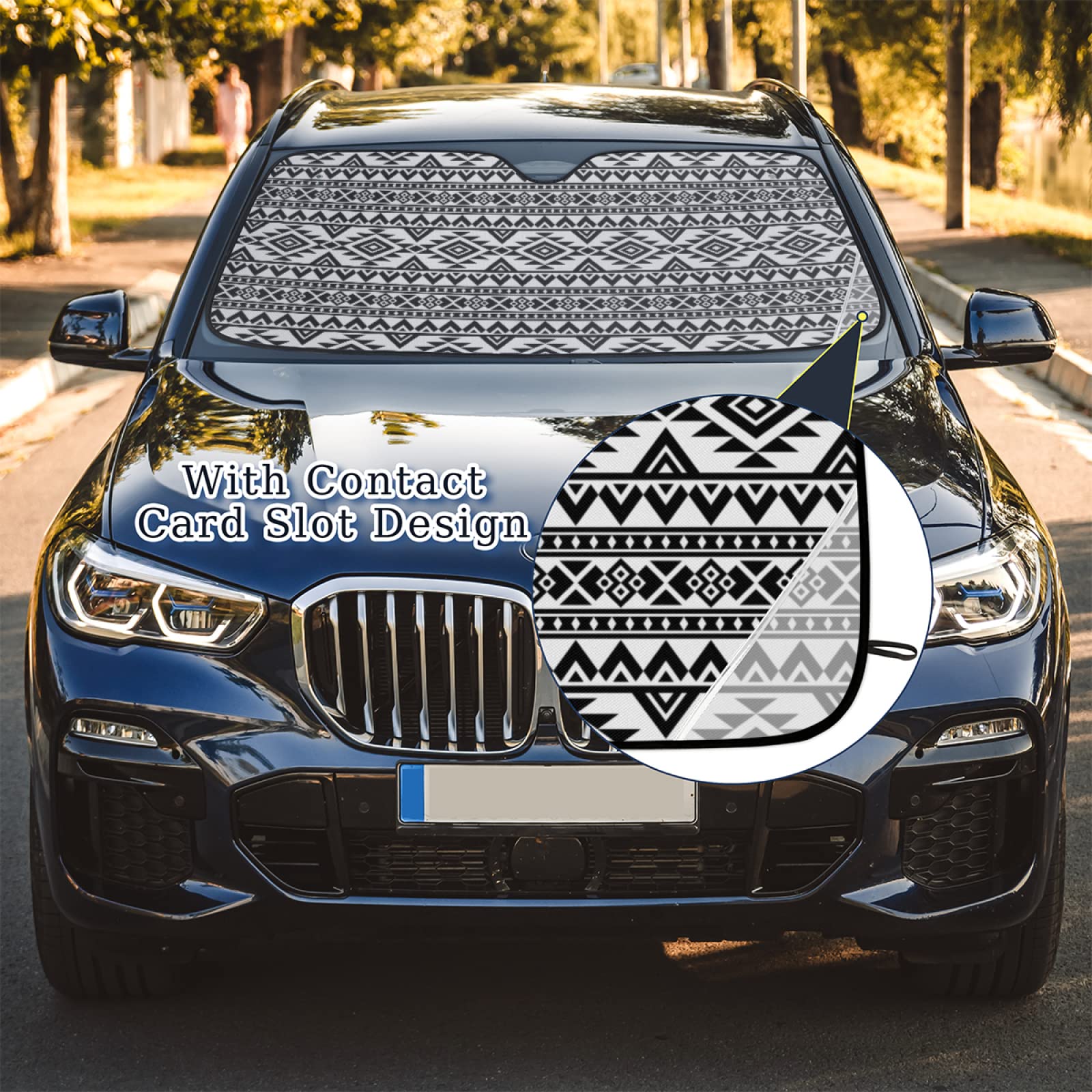 ASTRL Parasol Para Parabrisas | Parasol Plegable Para Coche | Cortinas