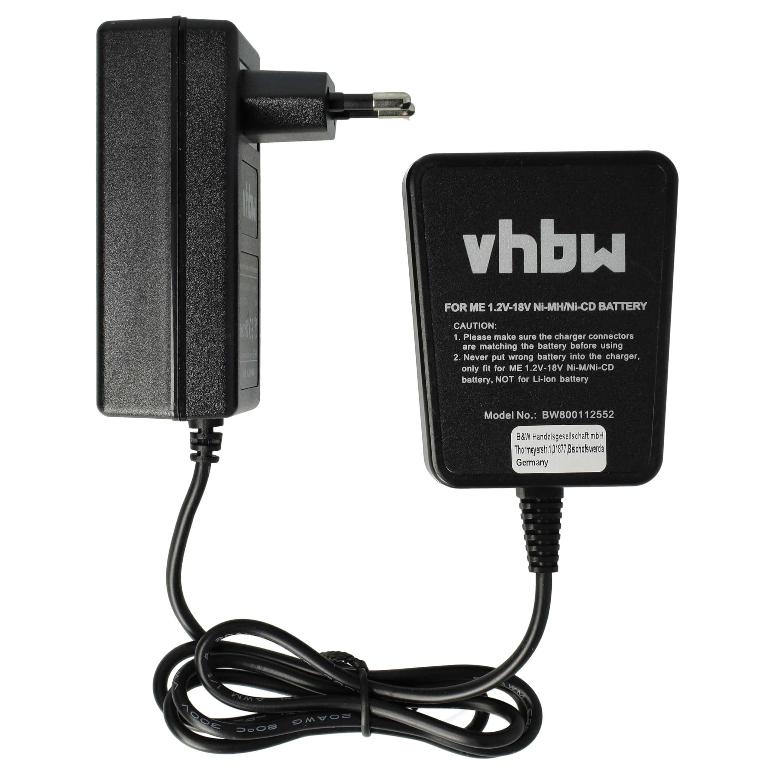 vhbw Zamiennik ładowarki do Metabo LC 40 do elektronarzędzi Ni-Cd, akumulatorów NiMH