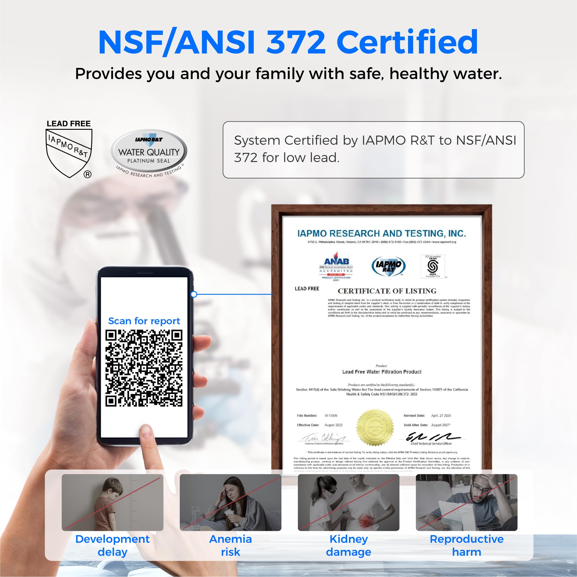 Waterdrop WD-A2 Countertop Reverse Osmosis System Hot and Cold RO System Portable Pure Water Tank Bottleless Water Cooler — view 5