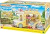 Sylvanian Families - 5744 Adventure Nursery Bus Rainbow Dolls Playset