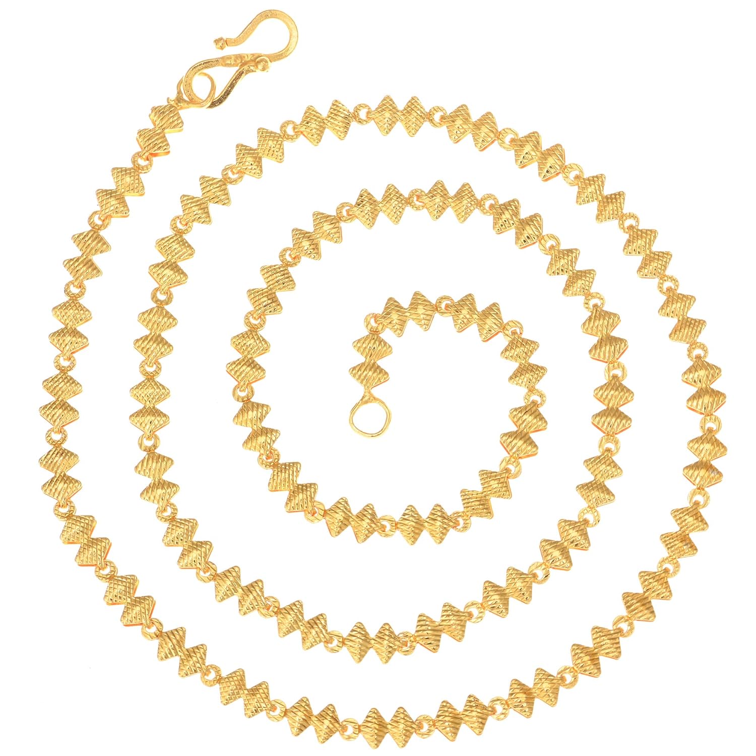 Buy AanyaCentric 1 Gram Gold Jewellery Chains For Men Chain For Boys