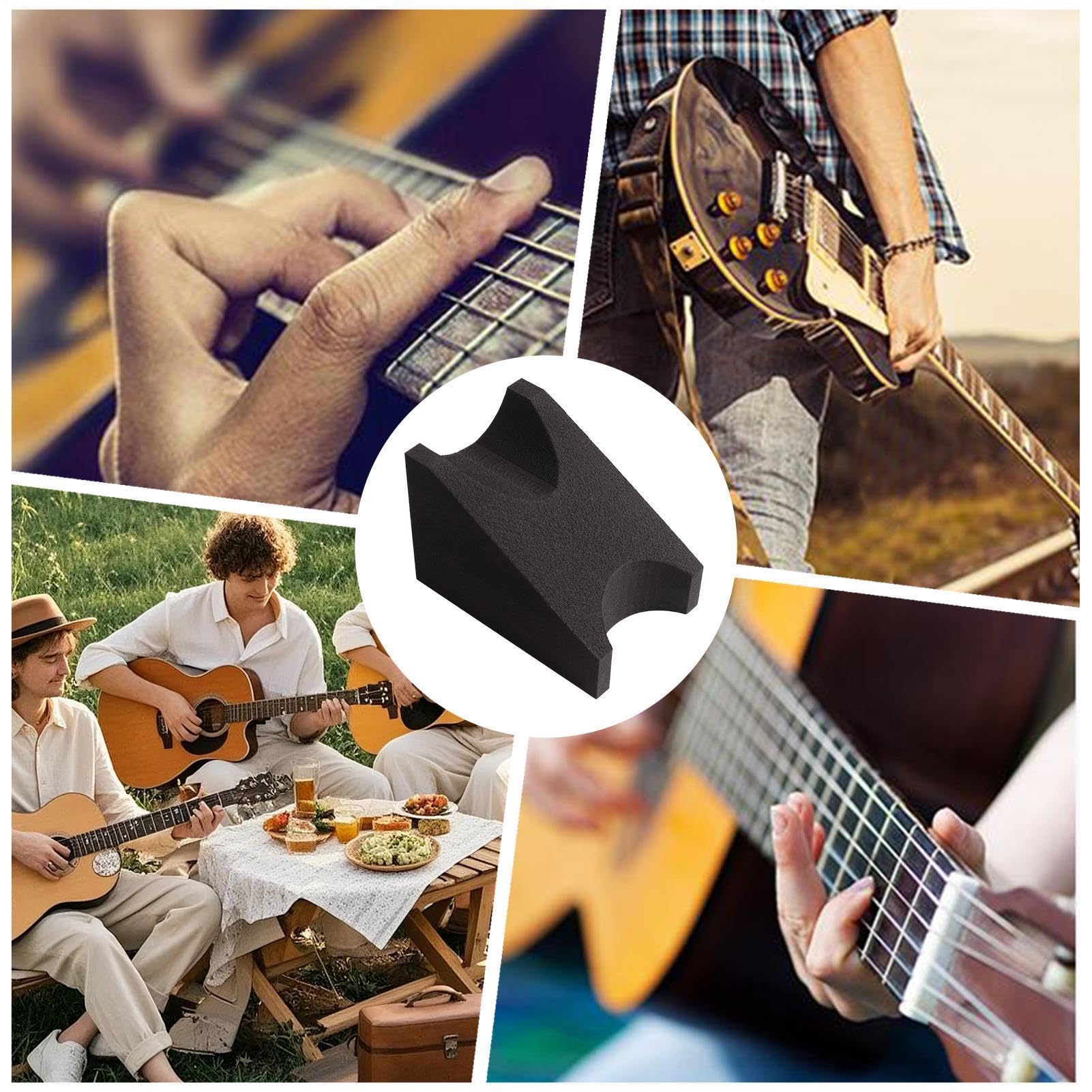 Support manche guitare - outil luthier nettoyage instrument | Repose manche pour guitares | Magasins, réparateurs, collectionneurs, groupes, musiciens, ateliers, maisons, artistes