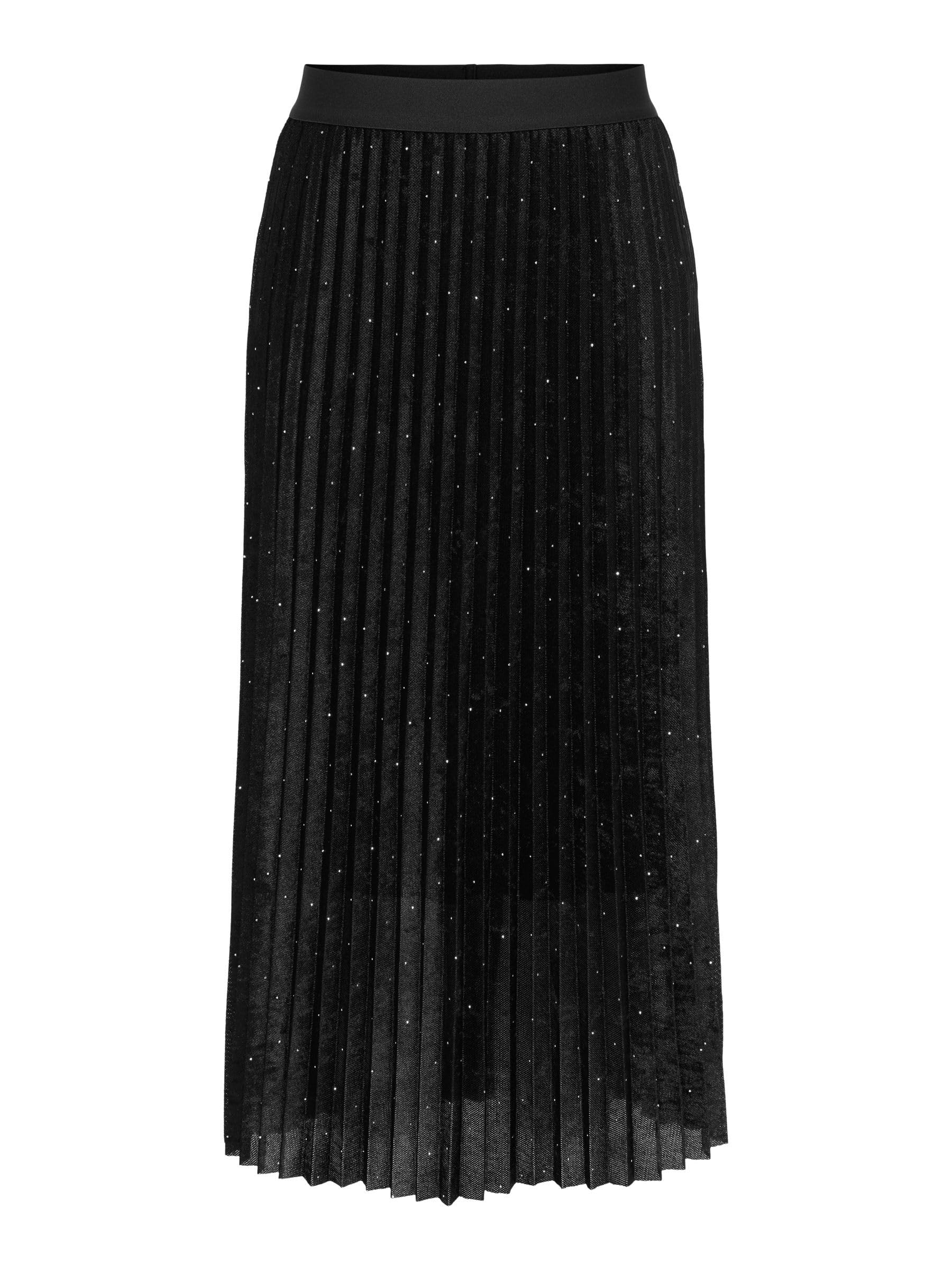 ONLY Female Plissierter Rock ONLDELIA Langer Rock