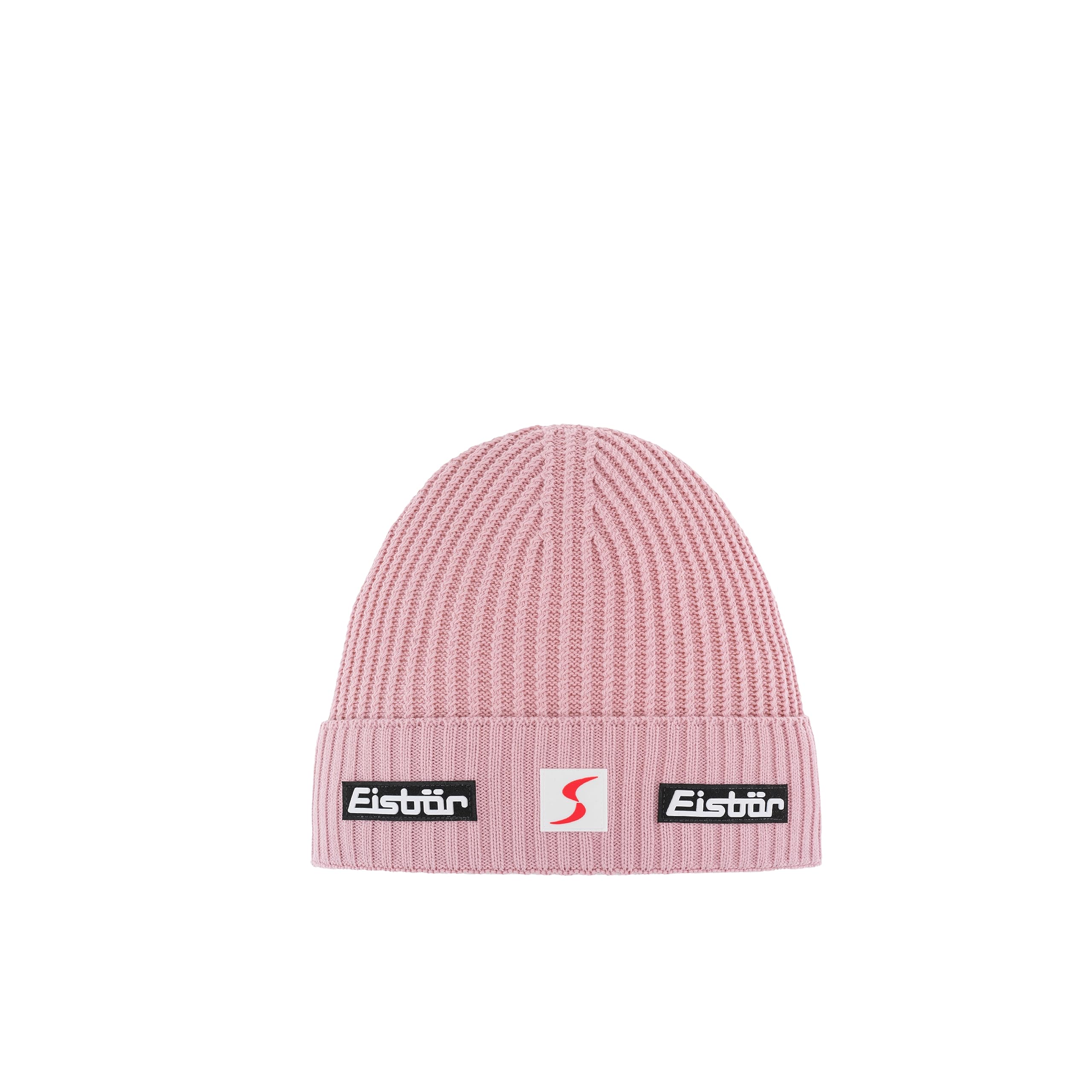 Eisbär Berretto con Risvolto Nordico Skipool Donna/Uomo - Made in Austria Beanie Lana da Sci Merino Risvolto, Fodera, Fodera Inverno Autunno/Inverno
