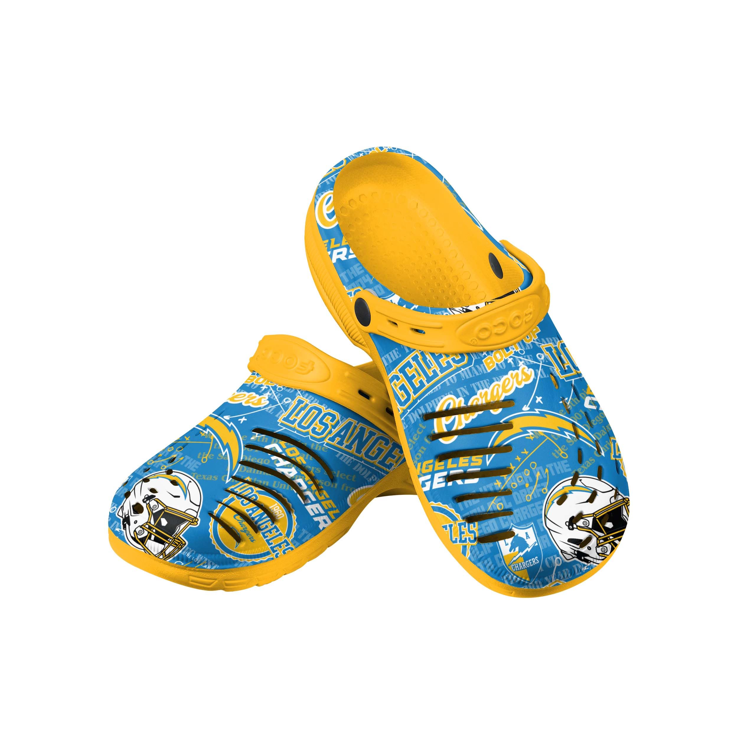 FOCO Arizona Cardinals NFL Mens Historic Print Clog with Strap