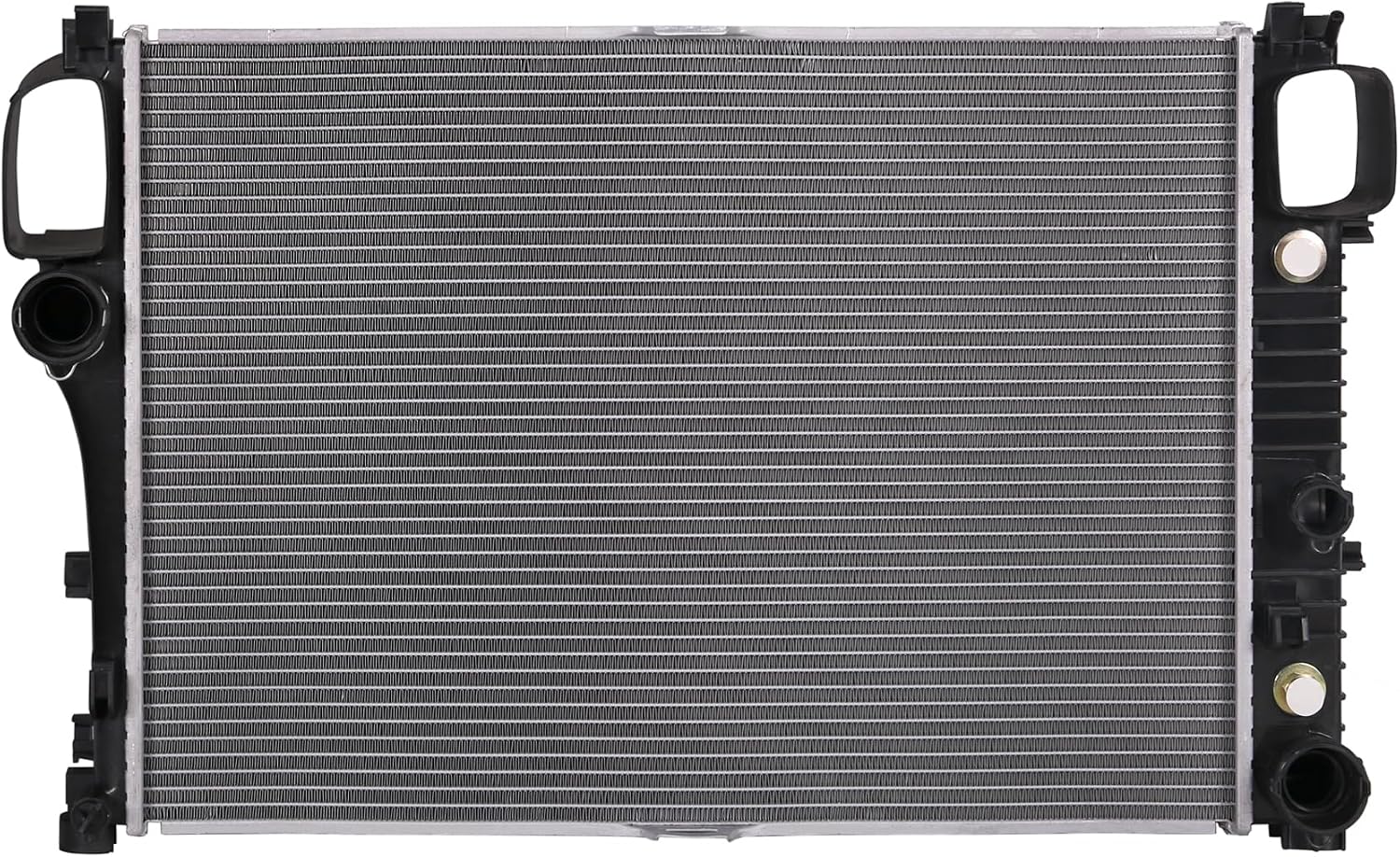 Lynol Cooling System Complete Aluminum Radiator Compatible With 2007-2011 Benz W221 C216 S CL Class S63 S65 CL63 CL65 AMG V6 V8 V12 Crossflow Direct Replacement