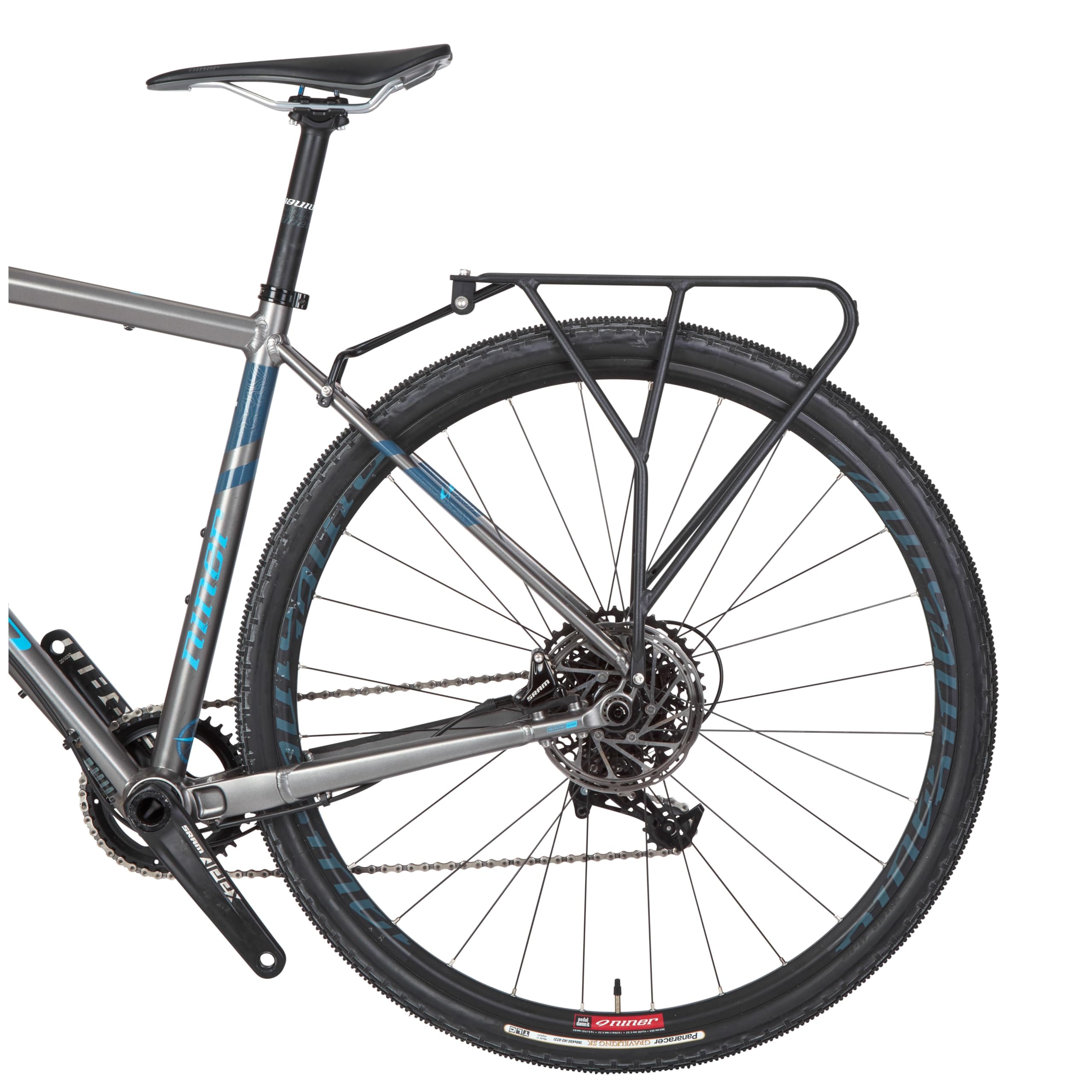 Tortec Unisex Velocity tylny bagażnik, czarny, 26-700C